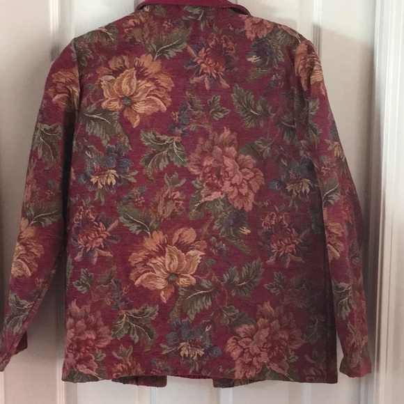 Tapestry jacket and pants set
